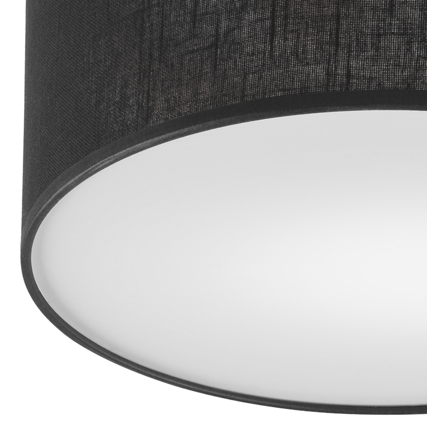 Brilagi - LED Οροφής φωτιστικό BELLADONNA 1xE27/15W/230V διάμ. 30 εκ. μαύρο/πεύκο