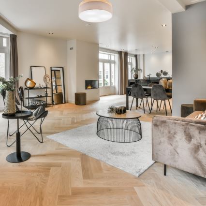 Brilagi - LED Οροφής φωτιστικό BELLADONNA 3xE27/15W/230V διάμ. 50 εκ. μπεζ/πεύκο