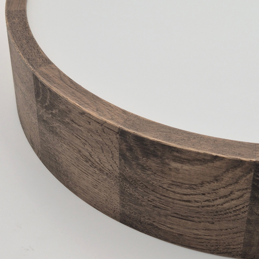 Brilagi - LED Οροφής Φωτιστικό CARVALHO 1xE27/60W/230V δρυς καρυδιά διάμ. 27 εκ.