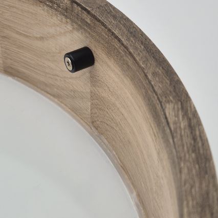 Brilagi - LED Οροφιαίο φωτιστικό CARVALHO 2xE27/60W/230V δρυς καρυδιά διάμ. 37 εκ.