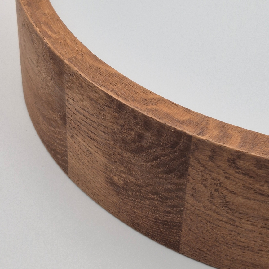 Brilagi - LED Οροφωτιστικό CARVALHO 2xE27/60W/230V δρυς κερασιά διάμ. 37 εκ.