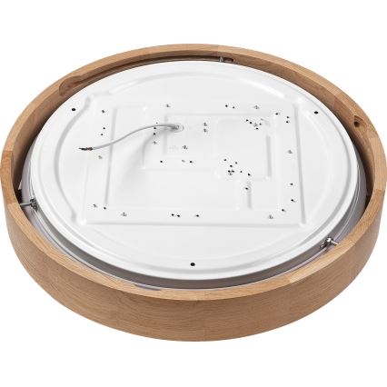 Brilagi - LED Οροφής Φωτιστικό MANAROLA SIMPLE LED/24W/230V 3000K δρυς διάμ. 41 εκ.