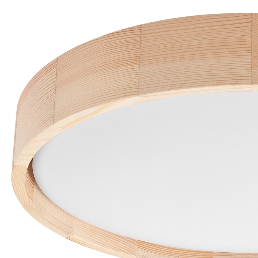 Brilagi - Οροφής φωτιστικό LED MANAROLA SIMPLE LED/24W/230V 3000K πεύκο διάμ. 41 εκ.