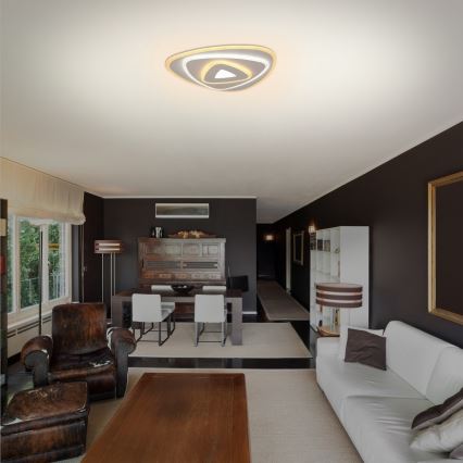 Brilagi - LED Ρυθμιζόμενο Φωτιστικό Οροφής MODERN MINI LED/45W/230V 3000/4000/6000K 30x30 εκ. + τηλεχειριστήριο