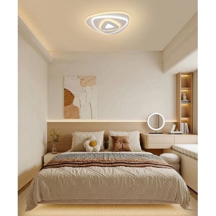Brilagi - LED Ρυθμιζόμενο Φωτιστικό Οροφής MODERN MINI LED/45W/230V 3000/4000/6000K 30x30 εκ. + τηλεχειριστήριο