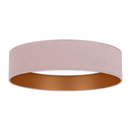 Brilagi - LED Οροφωτιστικό VELVET LED/24W/230V διάμ. 40 εκ. 3000/4000/6400K ροζ/χρυσό