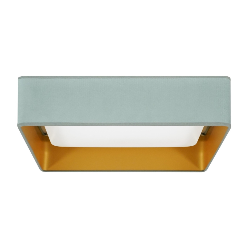 Brilagi - LED Οροφιαίο φωτιστικό VELVET SQUARE LED/24W/230V σε μέντα