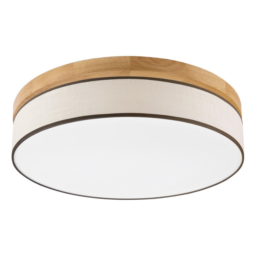 Brilagi - LED Οροφανα λυχνία BELLADONNA LED/36W/230V 50 cm κρέμα/δρυς