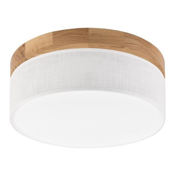 Brilagi - LED Οροφή Φωτιστικό BELLADONNA LED/20W/230V Ø 30 cm λευκό/δρυς