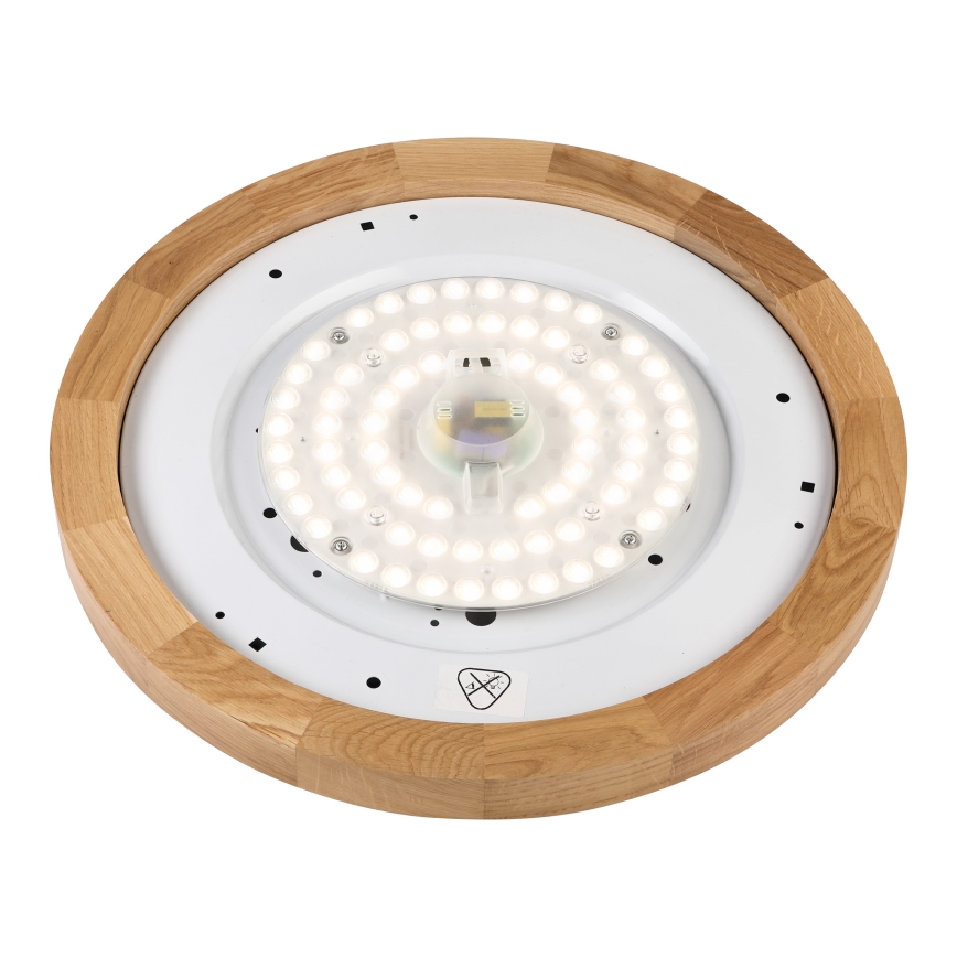 Brilagi - LED Οροφή φωτιστικό BELLADONNA LED/36W/230V Ø 40 εκ λευκό/βελανίδι