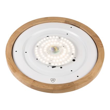 Brilagi - LED Οροφή Φωτιστικό BELLADONNA LED/36W/230V Ø 50 cm λευκό/δρυς