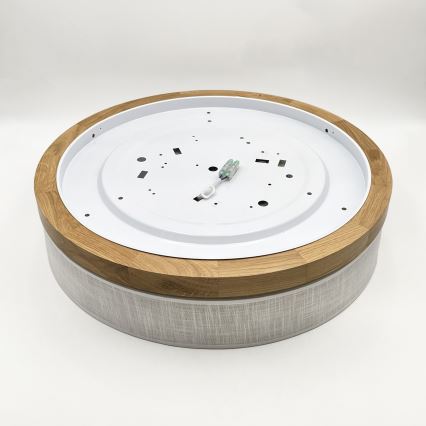Brilagi - LED Οροφή Φωτιστικό BELLADONNA LED/36W/230V Ø 50 cm λευκό/δρυς