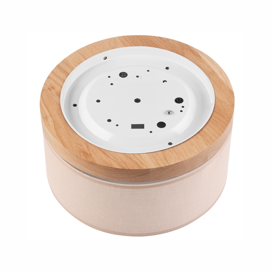 Brilagi - LED Οροφιαίο φωτιστικό BELLADONNA 1xE27/15W/230V διάμ. 30 εκ. μπεζ/δρυς