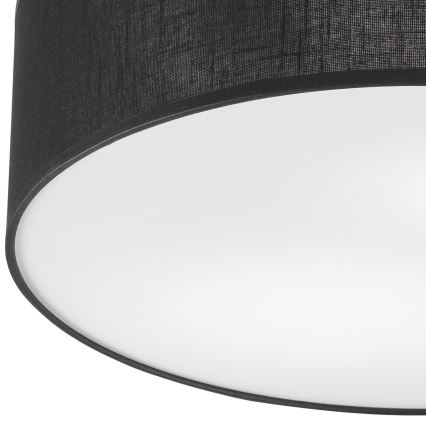 Brilagi - LED Οροφιαίο φωτιστικό BELLADONNA 2xE27/15W/230V διάμ. 40 εκ. μαύρο/πεύκο
