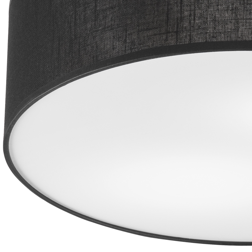 Brilagi - LED Οροφιαίο φωτιστικό BELLADONNA 2xE27/15W/230V διάμ. 40 εκ. μαύρο/πεύκο