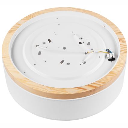Brilagi - LED Οροφής φωτιστικό BELLADONNA 3xE27/15W/230V διάμ. 50 εκ. λευκό/πεύκο