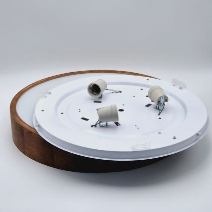 Brilagi - LED Οροφής Φωτιστικό CARVALHO 3xE27/60W/230V δρυς κερασιά διάμ. 47 εκ.