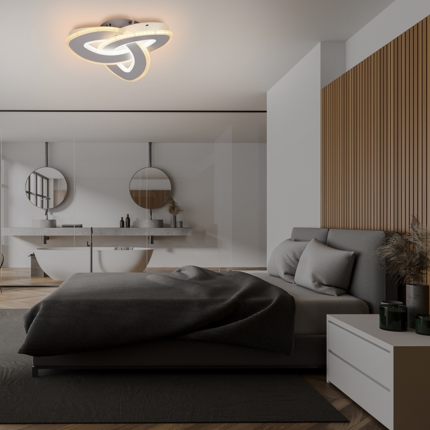 Brilagi - LED Ρυθμιζόμενο Φωτιστικό Οροφής MODERN MINI LED/49W/230V 3000/4000/6000K 30x30 εκ. + τηλεχειριστήριο