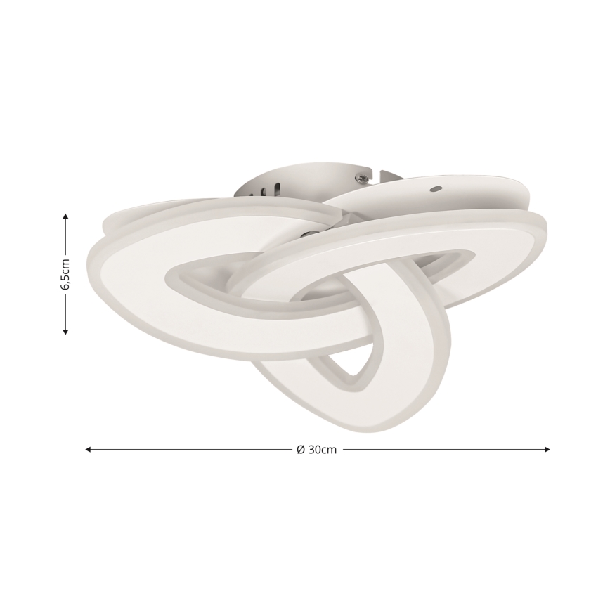 Brilagi - LED Ρυθμιζόμενο Φωτιστικό Οροφής MODERN MINI LED/49W/230V 3000/4000/6000K 30x30 εκ. + τηλεχειριστήριο