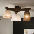 Brilagi - LED Οροφής φωτιστικό ANTHONY 3xE14/40W/230V δρυς καρυδιά