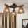 Brilagi - LED Οροφής φωτιστικό ANTHONY 3xE14/40W/230V δρυς καρυδιά/καφέ