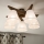 Brilagi - LED Οροφής Φωτιστικό ANTHONY 5xE14/40W/230V δρυς καρυδιά/λευκό