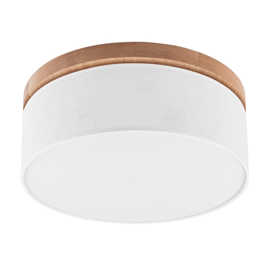 Brilagi - LED Οροφής φωτιστικό BELLADONNA 2xE27/15W/230V διάμ. 40 εκ. λευκό/δρυς