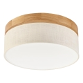 Brilagi - LED Οροφής Φωτιστικό BELLADONNA LED/20W/230V διάμ. 30 εκ. κρέμα/δρυς