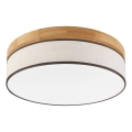 Brilagi - LED Οροφής φωτιστικό BELLADONNA LED/36W/230V Ø 40 cm κρέμα/δρυς