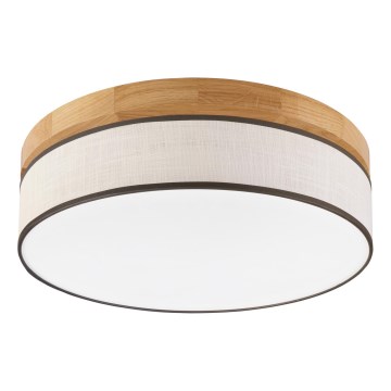 Brilagi - LED Οροφής φωτιστικό BELLADONNA LED/36W/230V Ø 40 cm κρέμα/δρυς