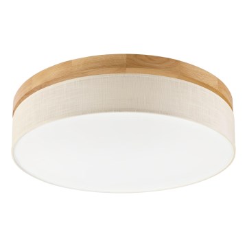 Brilagi - LED οροφής φωτιστικό BELLADONNA LED/36W/230V διάμετρος 50 εκ. κρέμα/δρυς
