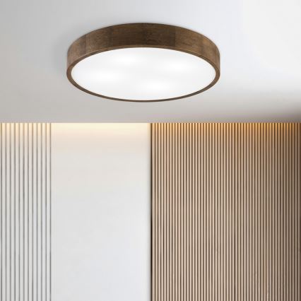 Brilagi - LED Οροφής Φωτιστικό CARVALHO 4xE27/60W/230V καρύδι Ø 57,5 cm
