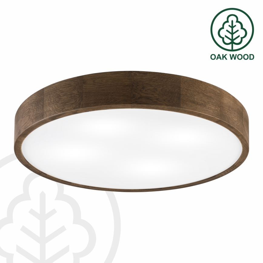 Brilagi - LED Οροφής Φωτιστικό CARVALHO 4xE27/60W/230V καρύδι Ø 57,5 cm