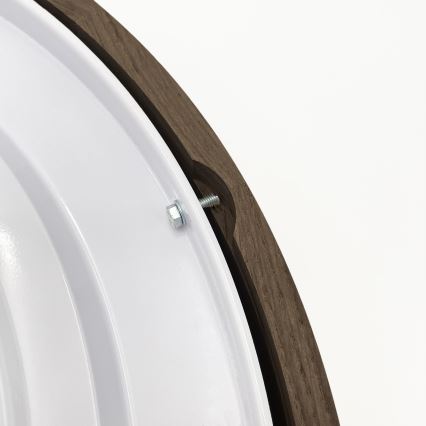 Brilagi - LED Οροφής Φωτιστικό CARVALHO 4xE27/60W/230V καρύδι Ø 57,5 cm