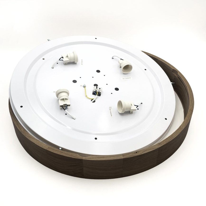 Brilagi - LED Οροφής Φωτιστικό CARVALHO 4xE27/60W/230V καρύδι Ø 57,5 cm