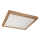 Brilagi - LED Οροφής Φωτιστικό WOODY FRAME LED/50W/230V 60x60 cm IP44 δρυς