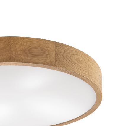 Brilagi - LED Οροφής ΦΩΤΟΓΡΑΦΙΕΣ CARVALHO 4xE27/60W/230V δρυς ø 57,5 cm