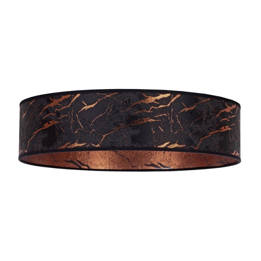 Brilagi - LED Οροφιαίο Φωτιστικό VELVET LED/24W/230V διάμ. 40 εκ. 3000/4000/6400K μαύρο/χάλκινο