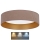 Brilagi - LED Οροφιαίο Φωτιστικό VELVET LED/24W/230V διάμ. 40 εκ. 3000/4000/6400K μπεζ/χρυσό