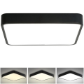 Brilagi - LED Οροφωτιστικό POOL LED/48W/230V 3000/4500/6000K 50x50 εκ. μαύρο