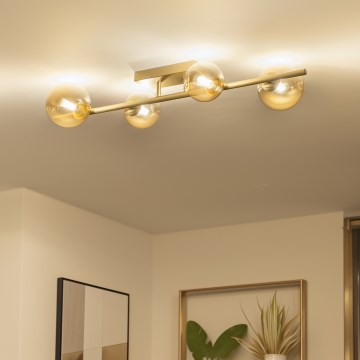 Brilagi - LED Πλαφονιέρα οροφής MILLA 4xG9/3W/230V χρυσό