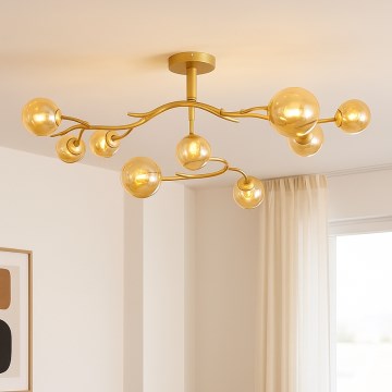 Brilagi - LED Πλαφονιέρα οροφής MISTEL 9xG9/3W/230V χρυσό