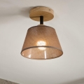 Brilagi - LED  Πλαφονιέρα οροφής ANTHONY 1xE14/60W/230V δρυς/καφέ