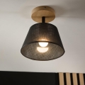 Brilagi - LED  Πλαφονιέρα οροφής ANTHONY 1xE14/60W/230V δρυς/μαύρο
