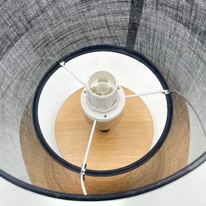 Brilagi - LED  Πλαφονιέρα οροφής ANTHONY 1xE14/60W/230V δρυς/μαύρο