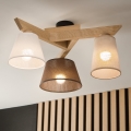 Brilagi - LED  Πλαφονιέρα οροφής ANTHONY 3xE14/40W/230V δρυς