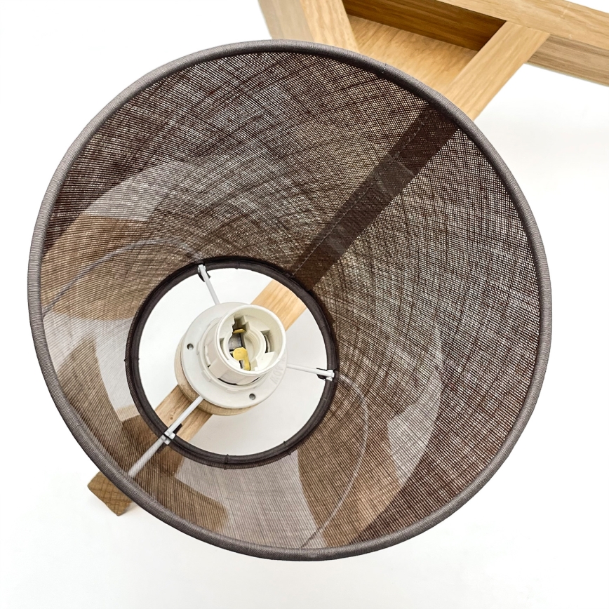 Brilagi - LED  Πλαφονιέρα οροφής ANTHONY 3xE14/40W/230V δρυς/καφέ