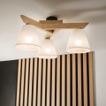 Brilagi - LED  Πλαφονιέρα οροφής ANTHONY 3xE14/40W/230V δρυς/λευκό
