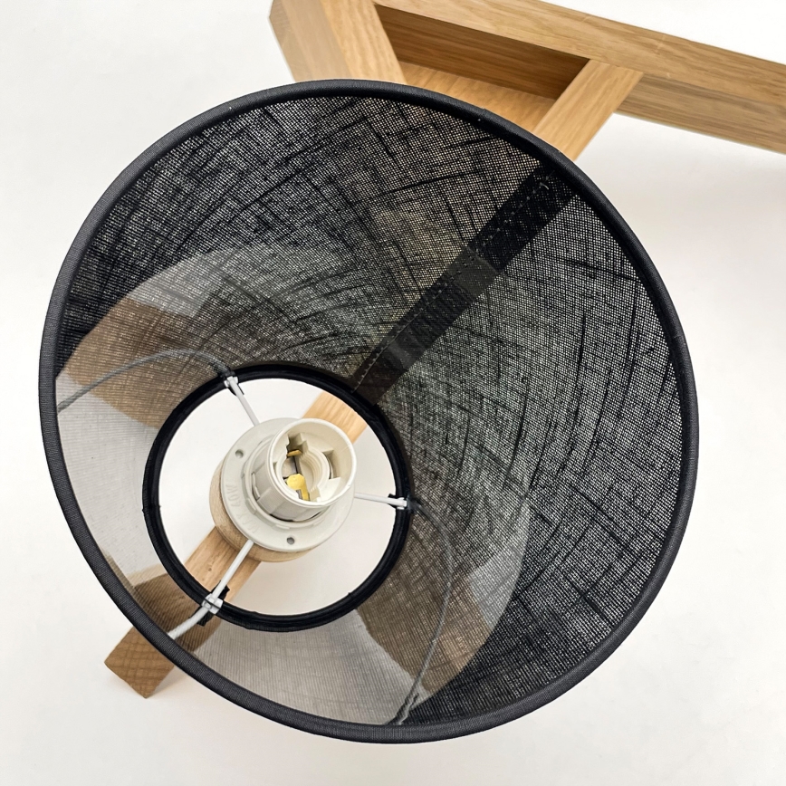 Brilagi - LED  Πλαφονιέρα οροφής ANTHONY 3xE14/40W/230V δρυς/μαύρο