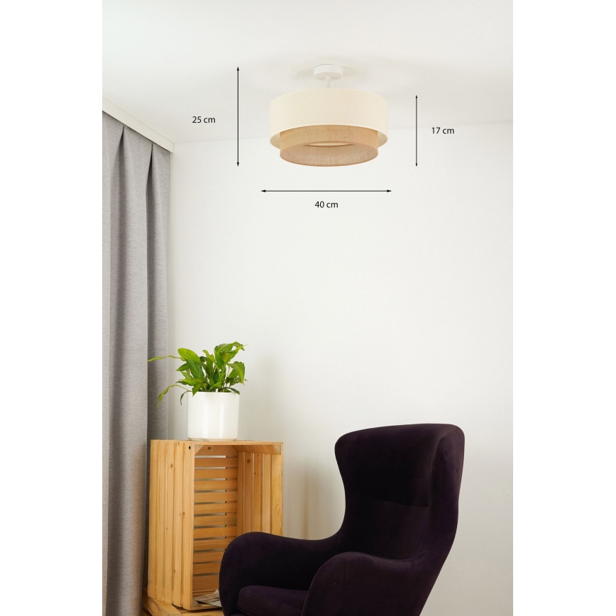 Brilagi - LED Πλαφονιέρα οροφής BOHO STYLE 1xE27/15W/230V διάμετρος 40 cm